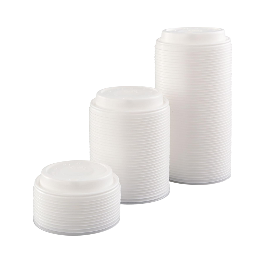 Dart® 12–24 oz HIPS Cappuccino Lid – White