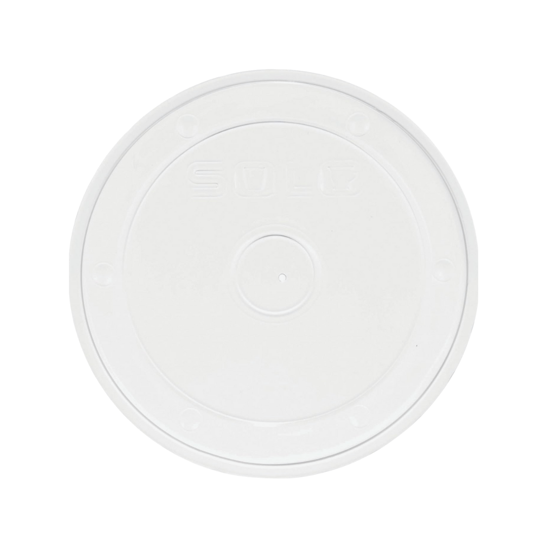 Solo® PP Plastic Lid For 6-10 oz. Food Container - Clear