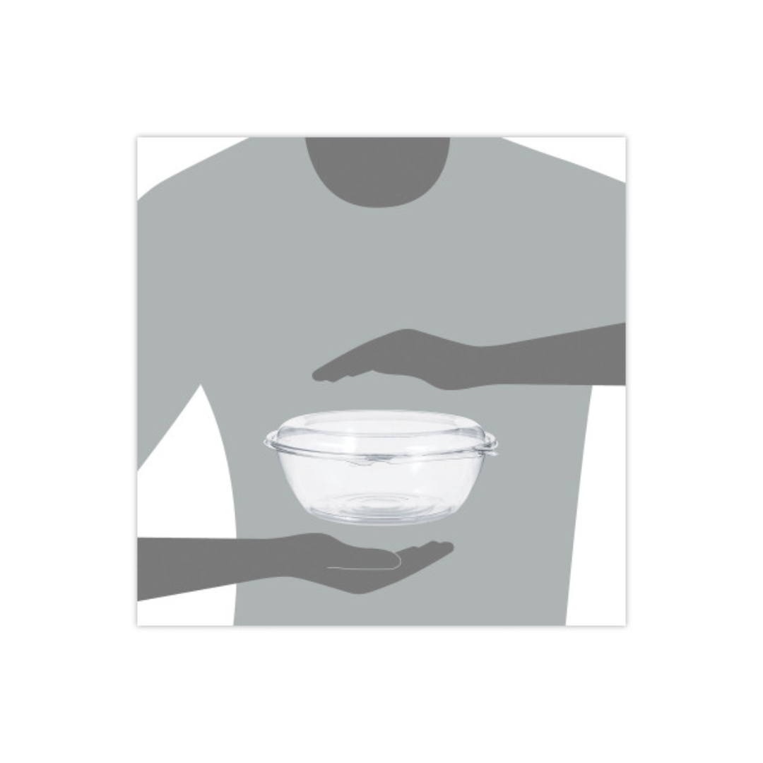 Dart® Safe Seal™ Tamper Resistant Bowls w/Dome Lids – 8 oz & 48 oz