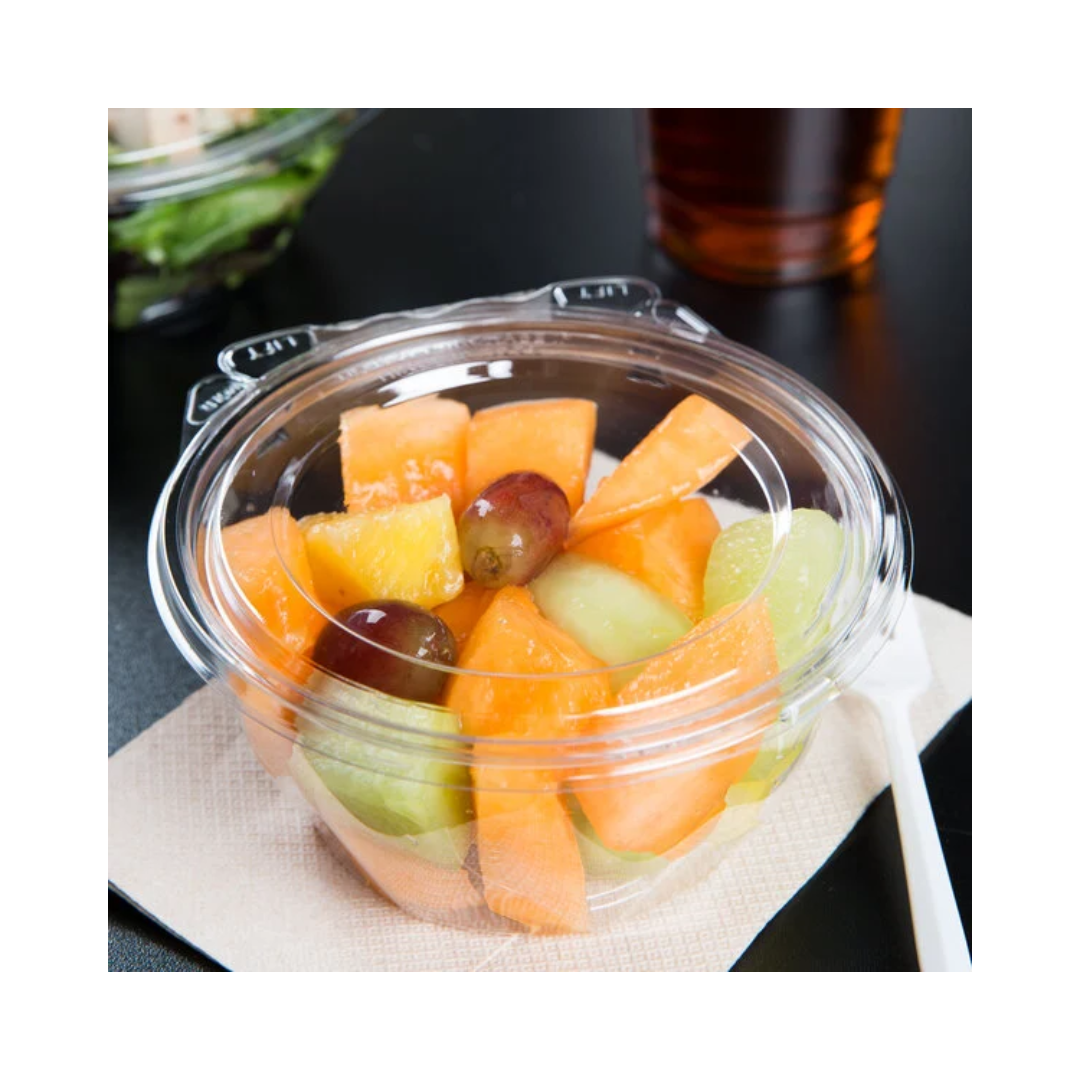 Dart® Safe Seal™ Tamper Resistant Bowls w/Flat Lids – 16 oz & 24 oz