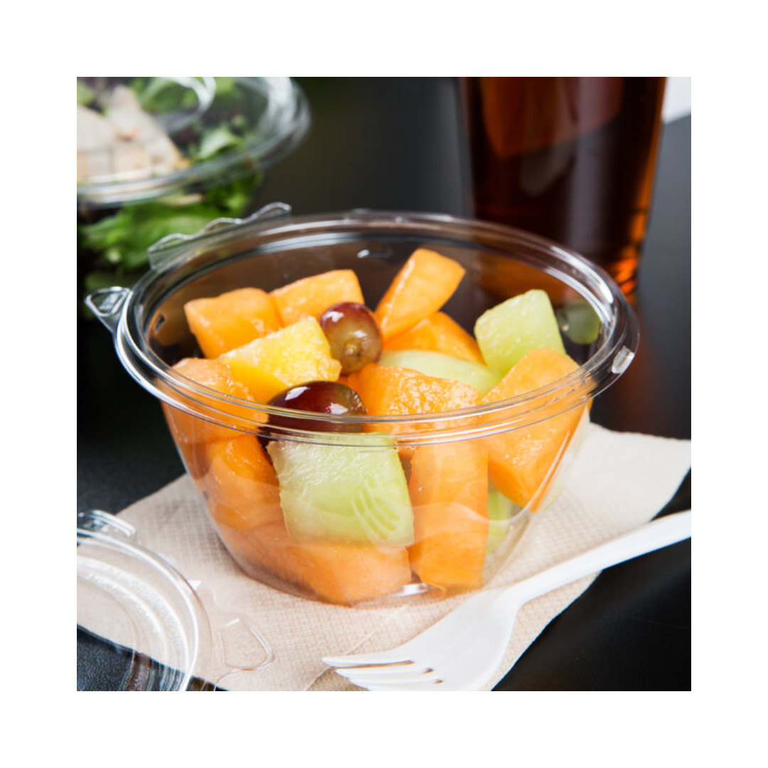 Dart® Safe Seal™ Tamper Resistant Bowls w/Flat Lids – 16 oz & 24 oz