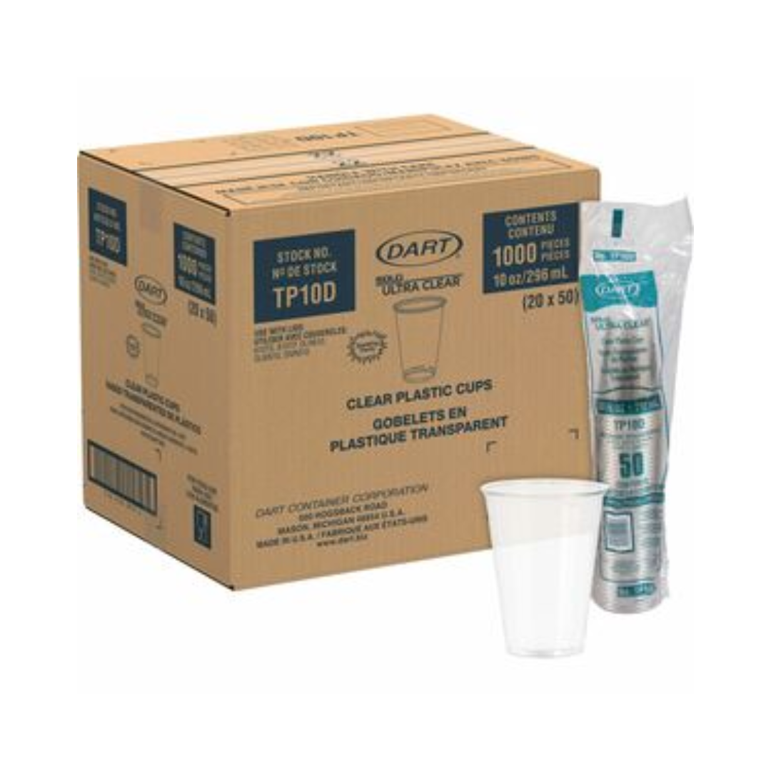Solo® Ultra Clear™ PET Cold Cups – 9 oz to 20 oz, Clear