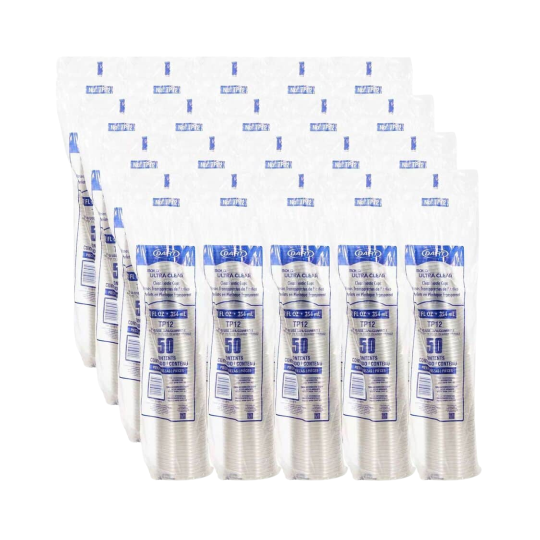 Solo® Ultra Clear™ PET Cold Cups – 9 oz to 20 oz, Clear
