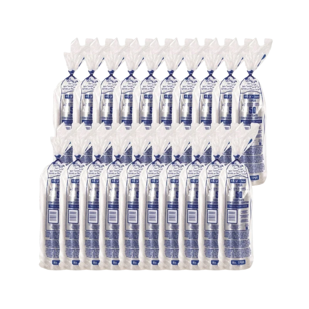 Solo® Ultra Clear™ PET Cold Cups – 9 oz to 20 oz, Clear