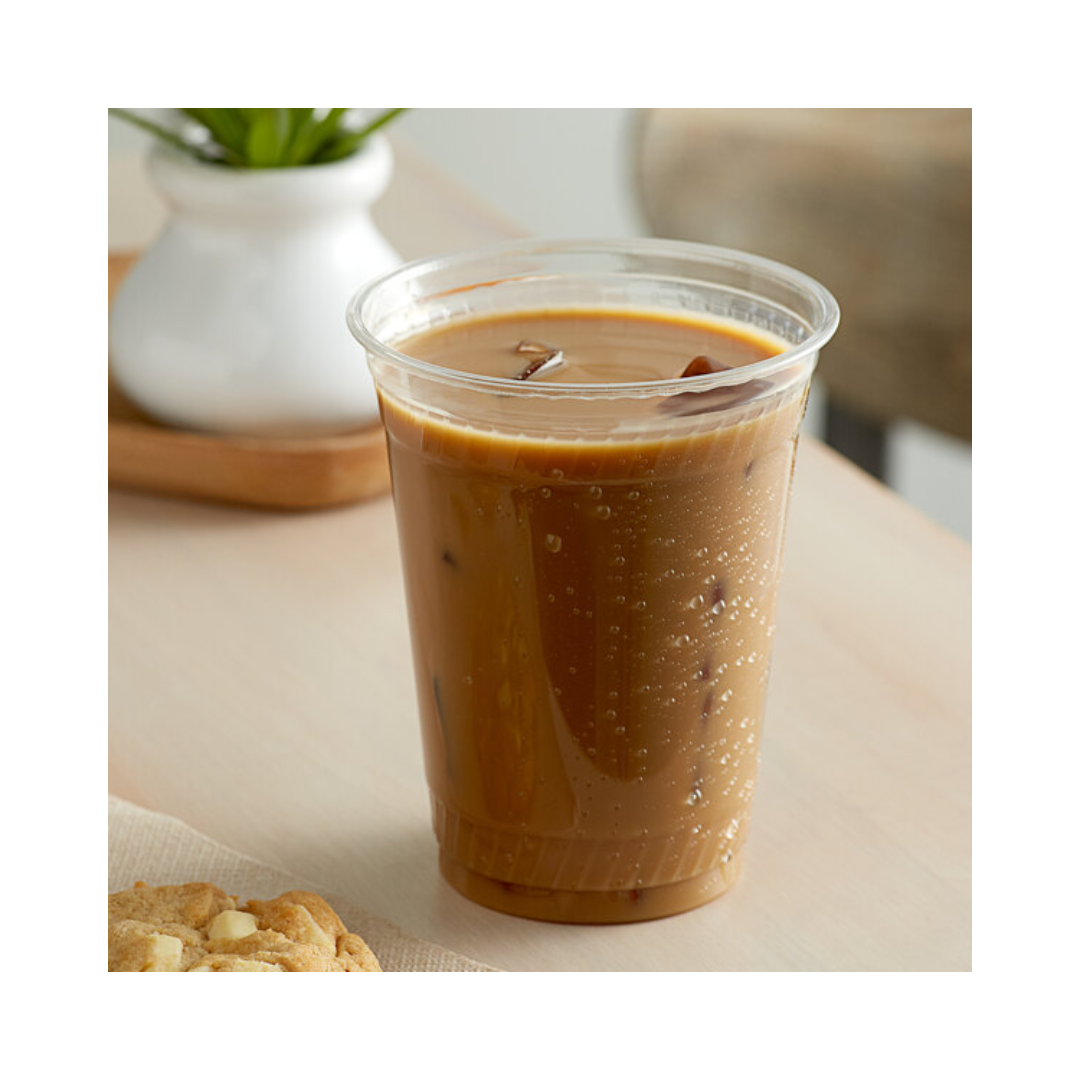 Fabri-Kal® Kal-Clear® PET Cups – Premium Clarity & Secure Lid Fit, 10 oz to 20 oz