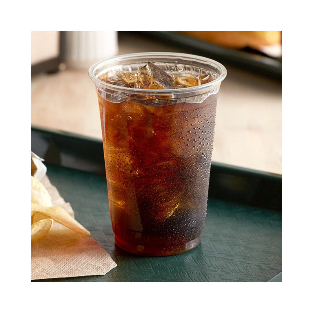 Fabri-Kal® Kal-Clear® PET Cups – Premium Clarity & Secure Lid Fit, 10 oz to 20 oz