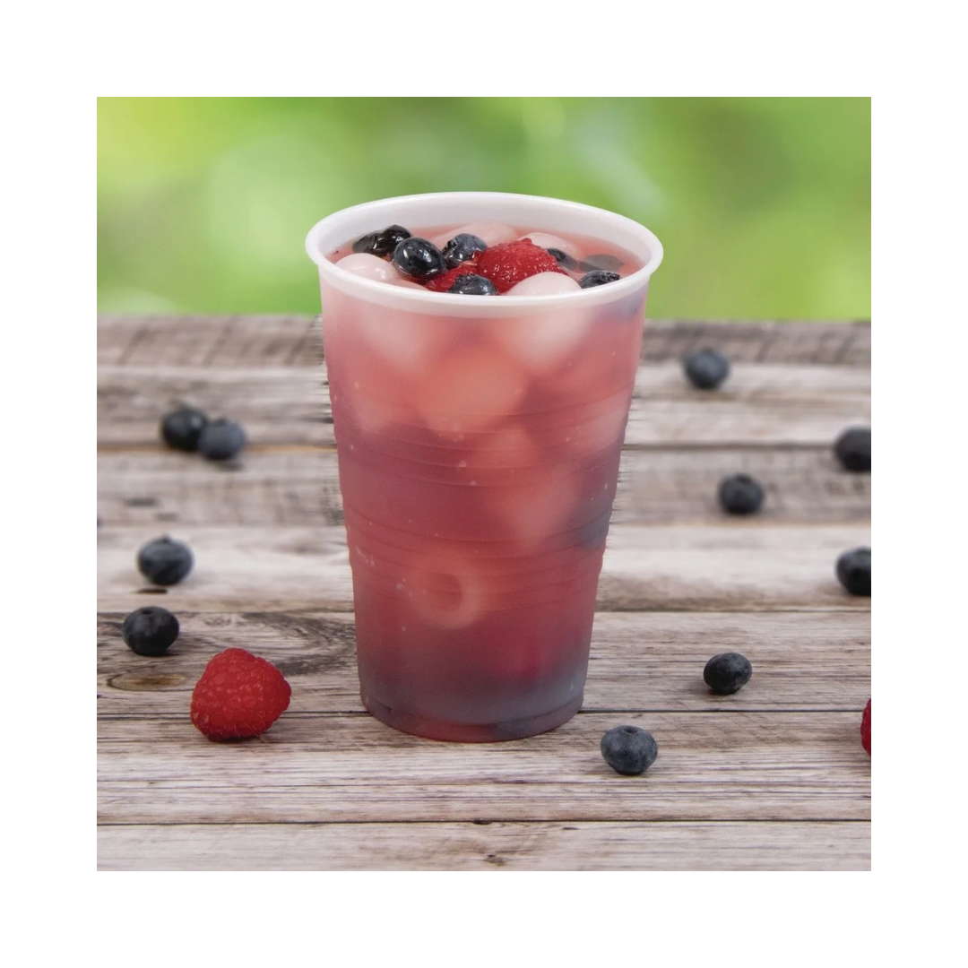 Conex™ Galaxy® HIPS Plastic Cold Cups – Crack-Resistant Translucent, 3.5 oz to 32 oz