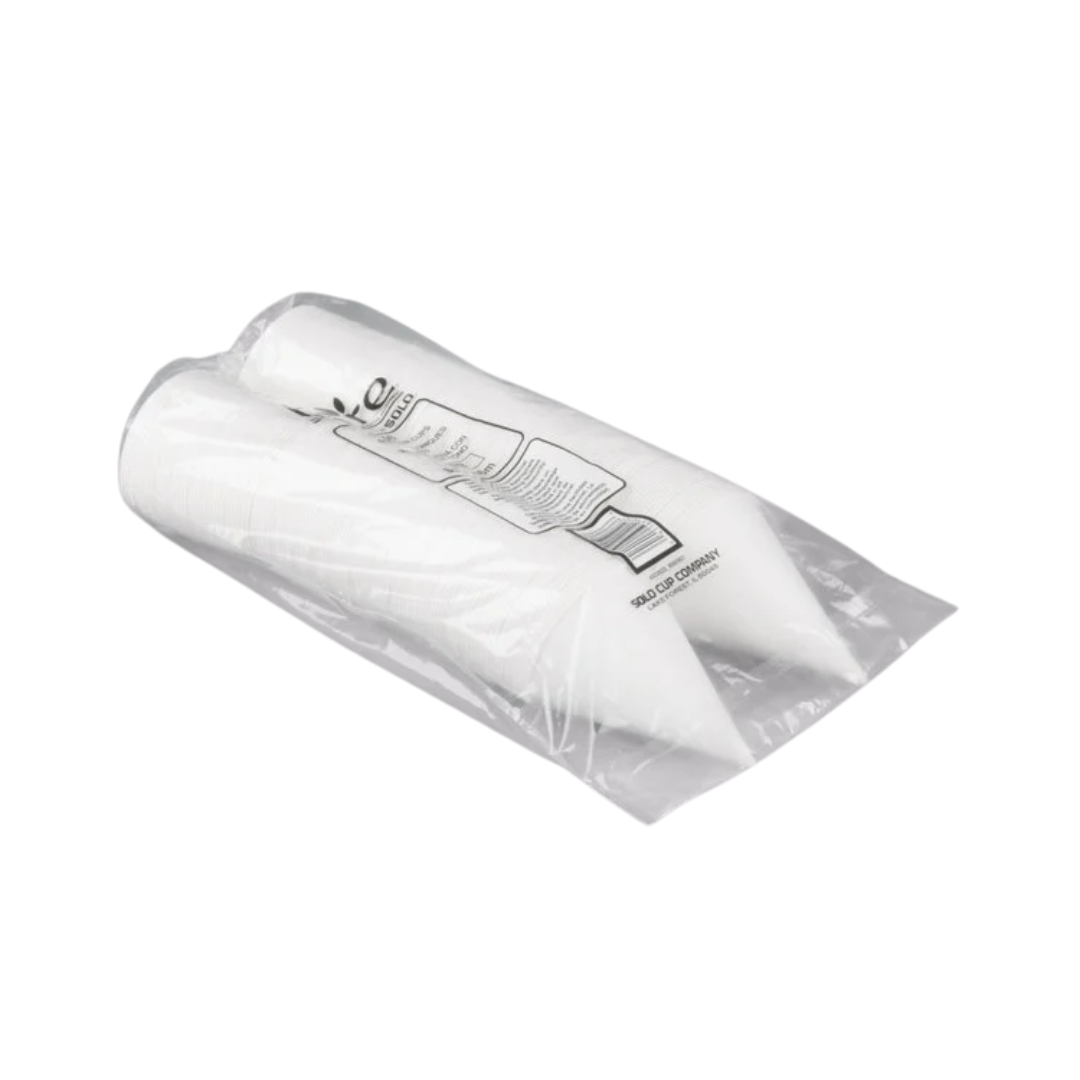 Solo® Bare® Eco-Forward® Cone Water Cups – Treated Paper, 4 oz to 8 oz