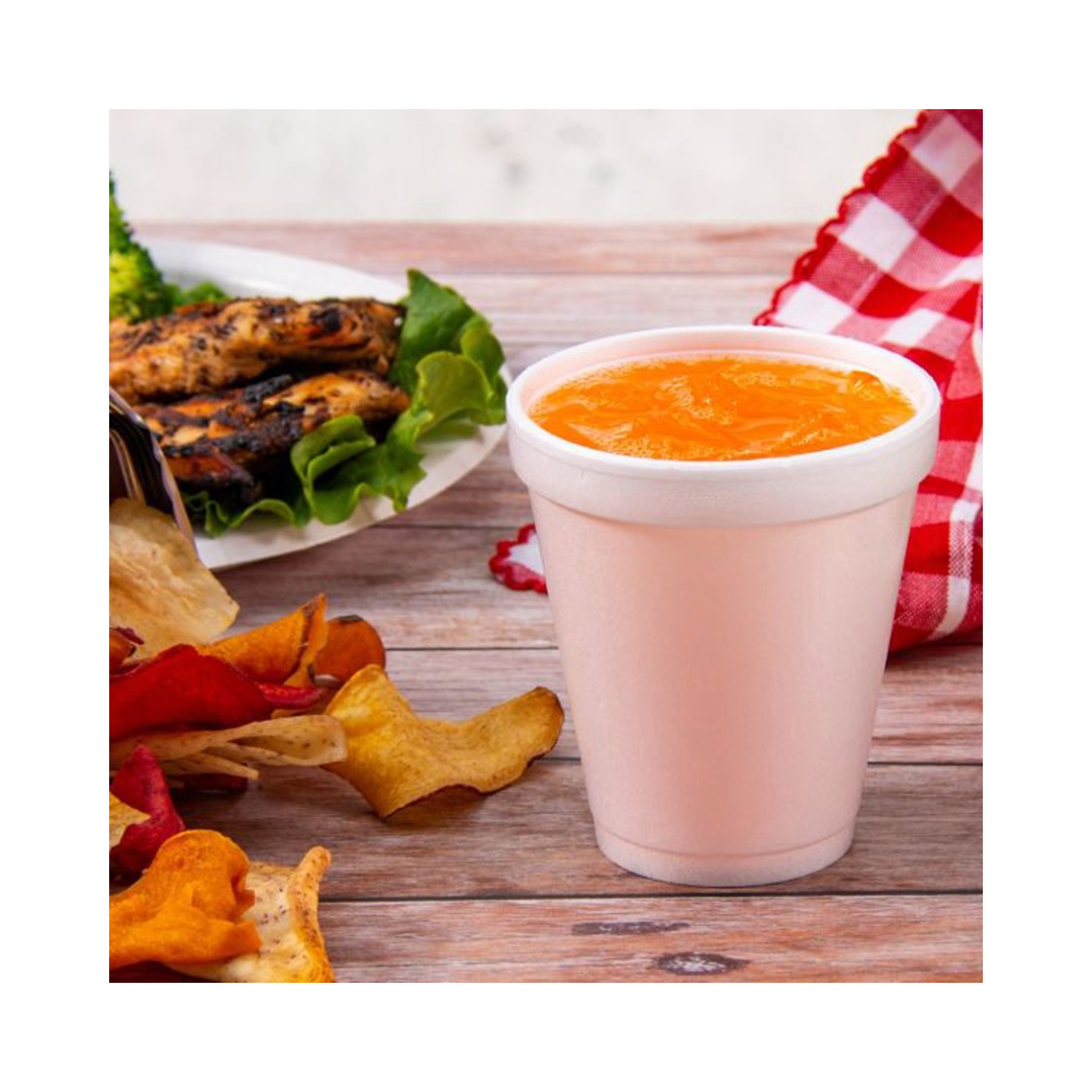 Dart® J Cup® Insulated EPS Foam Cups – 4 oz to 32 oz, White