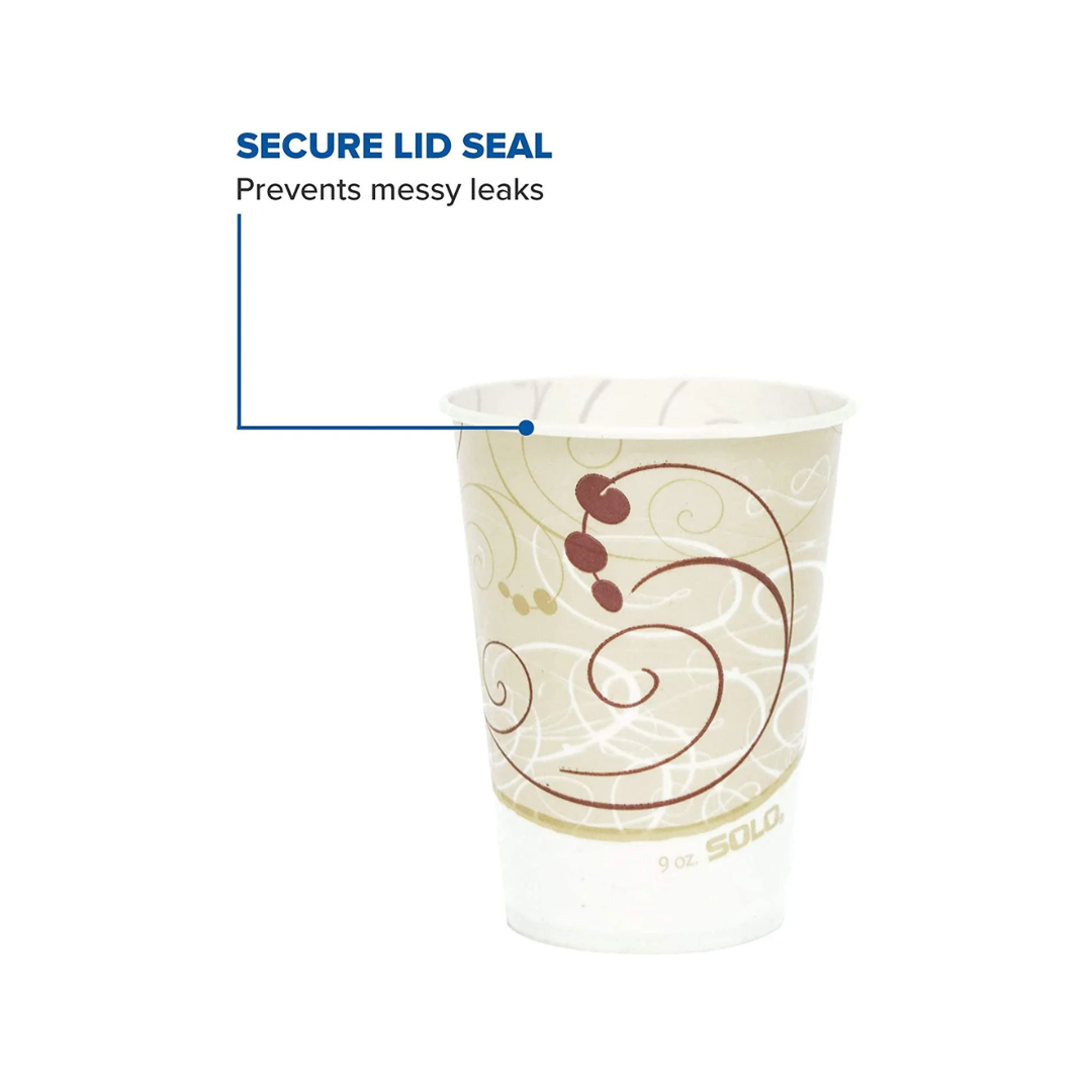 Solo® Symphony™ Waxed Paper Cold Cups – 5 oz, 9 oz, 12 oz