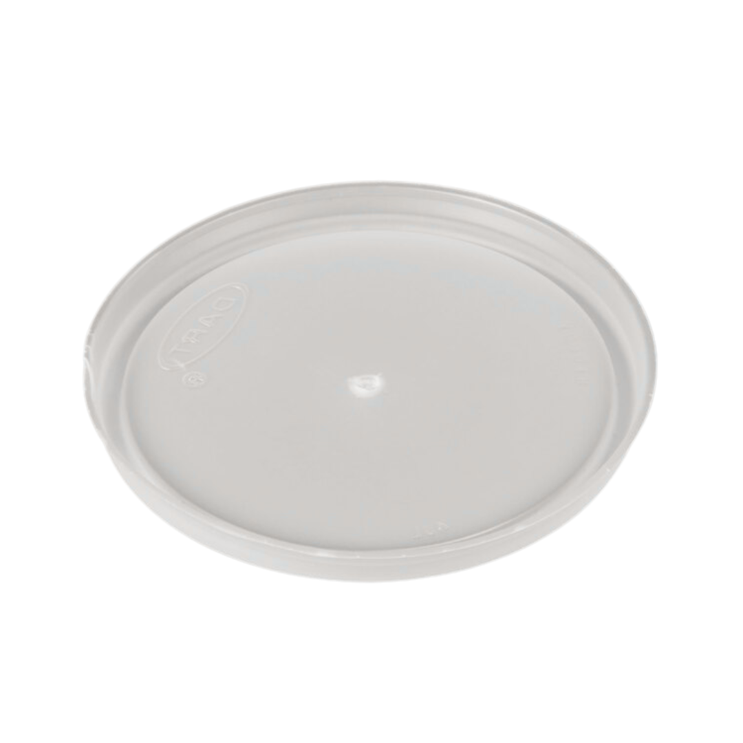 Dart® 4 oz. HIPS Plastic Vented Lid – Translucent