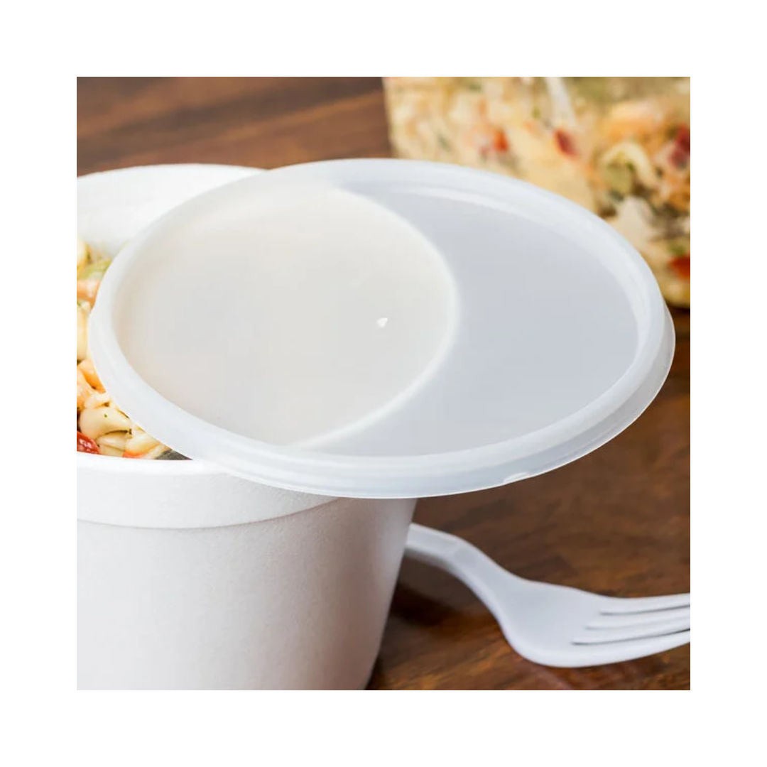 Dart® 48 oz. HIPS Plastic Vented Lid – Translucent