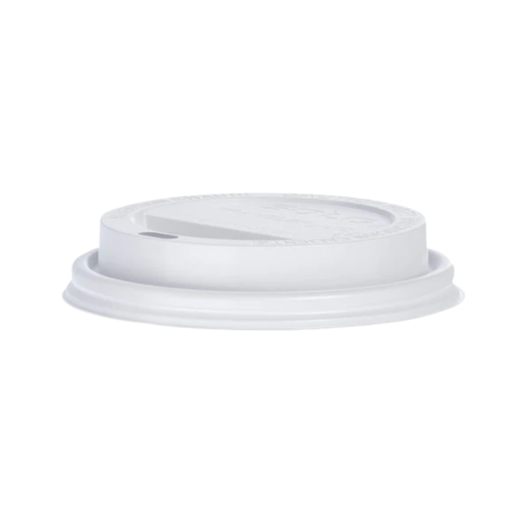Solo® Traveler® Lid For 12–24 oz. ThermoGuard™ Hot Cups – White