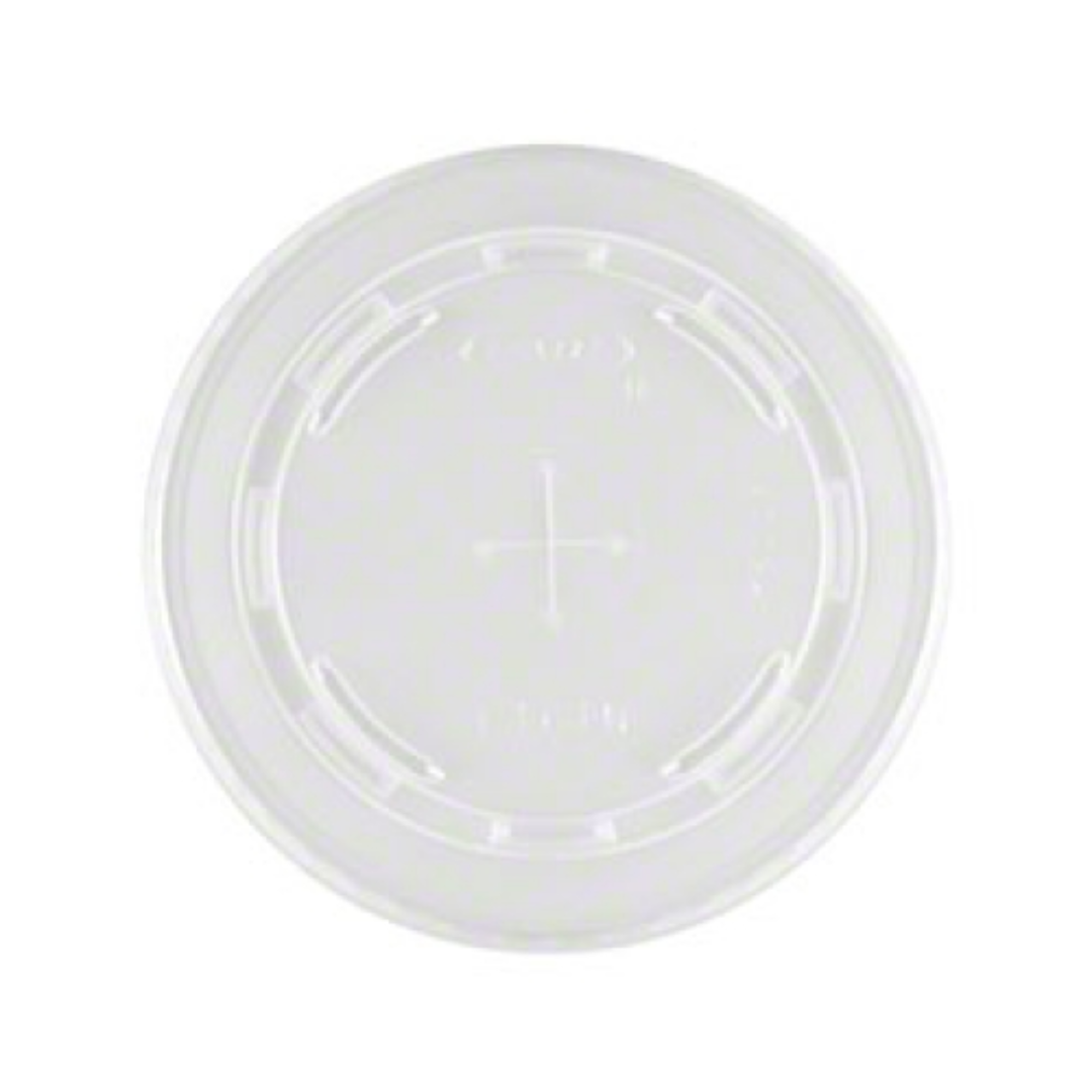 Dart® Conex Translucent Straw Slotted Lids