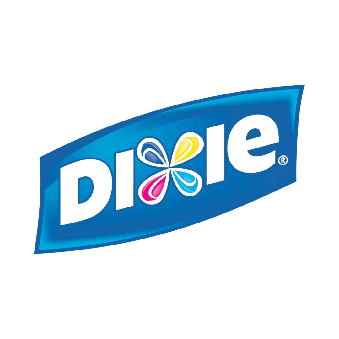 Dixie® White Dome Lid for 8 oz. Paper Hot Cup