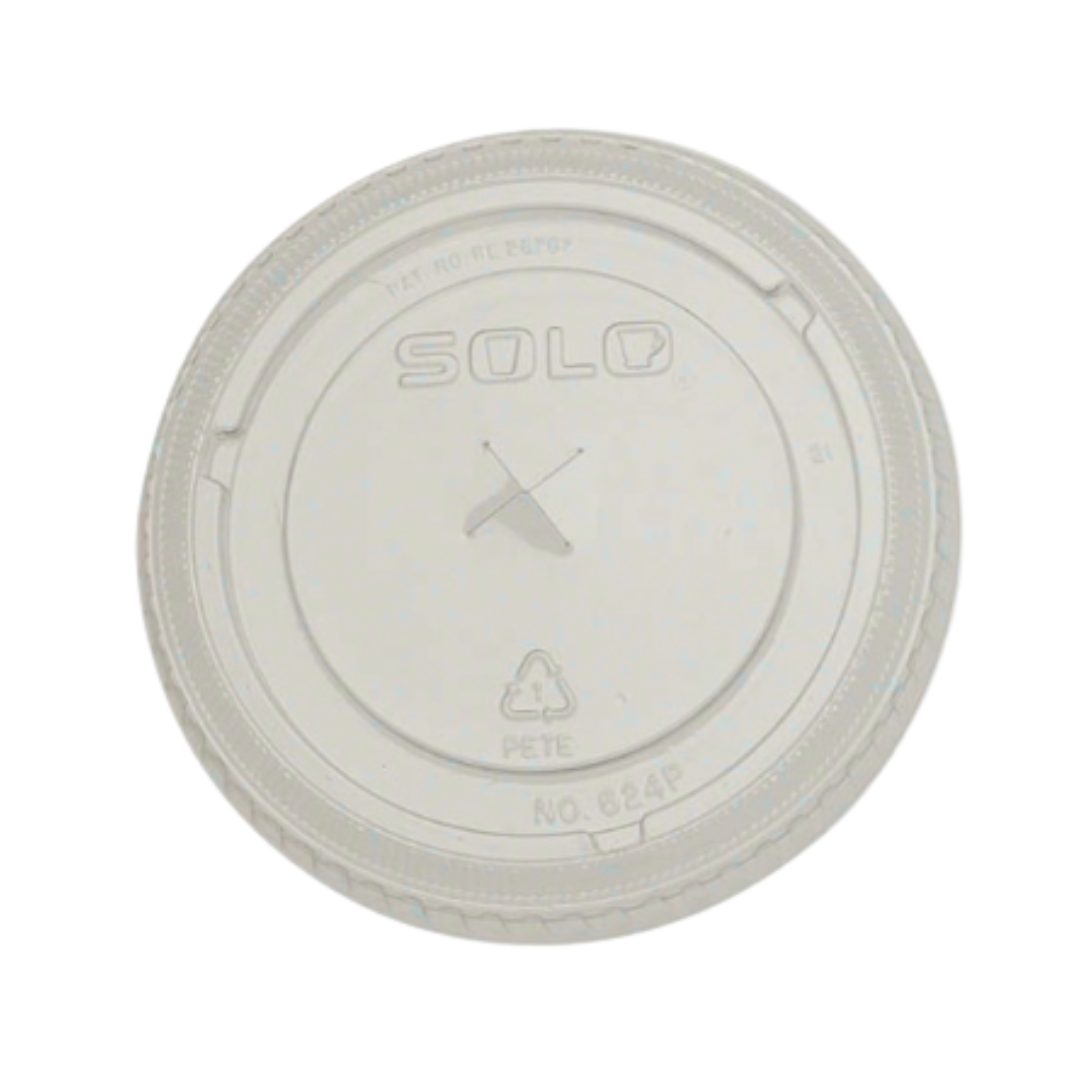Solo® Clear Lid with Straw Slot for Y20 Cups