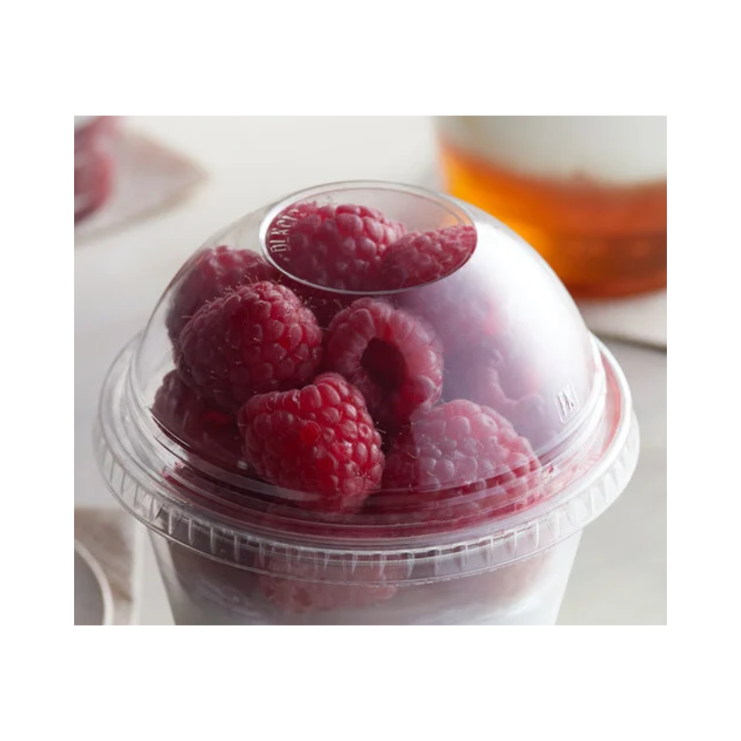 Fabri-Kal® Clear APET Dome Lids w/o Hole