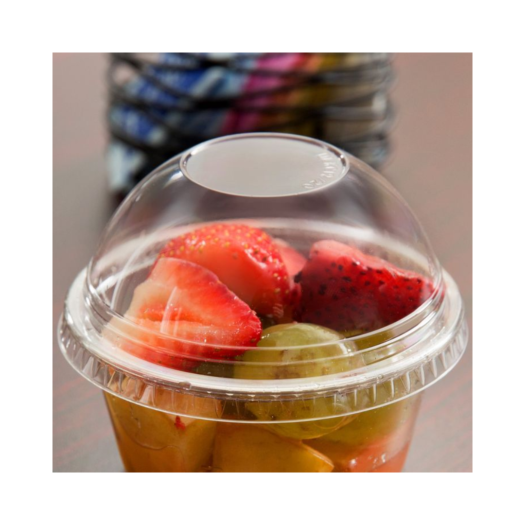 Fabri-Kal® Clear APET Dome Lids w/o Hole