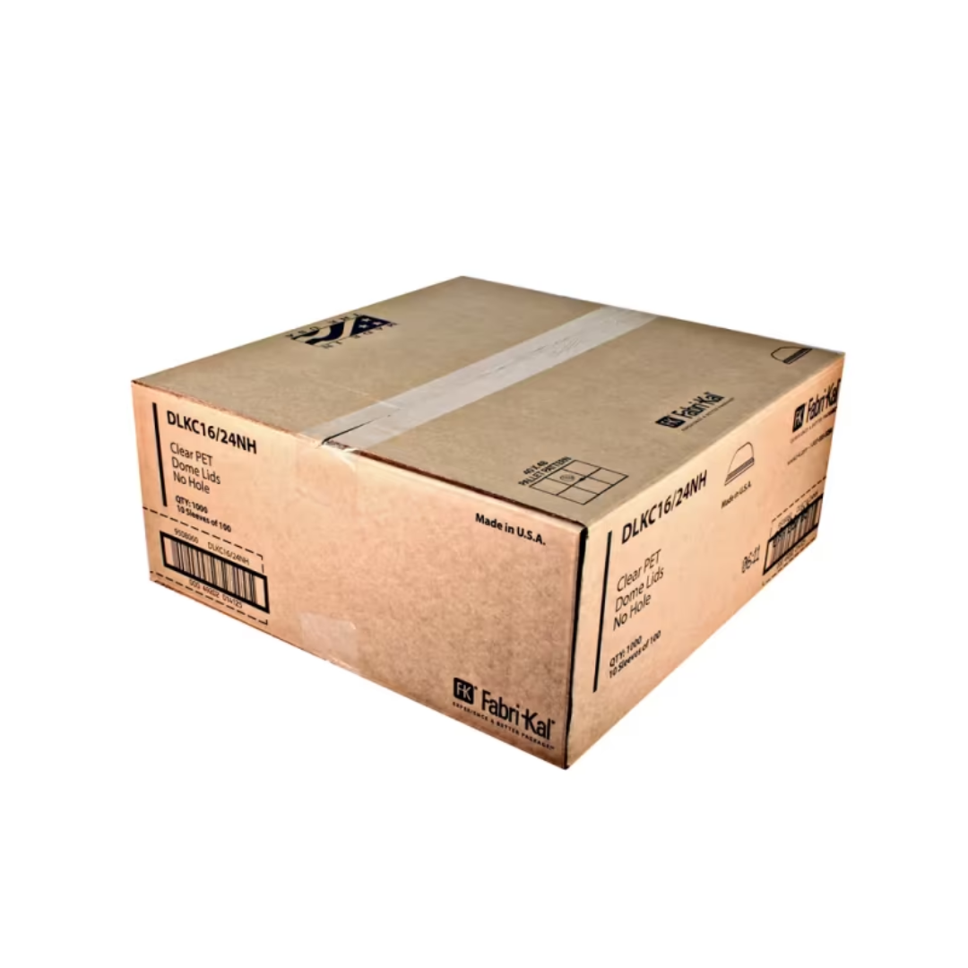 Fabri-Kal® Clear Dome Lid w/o Hole