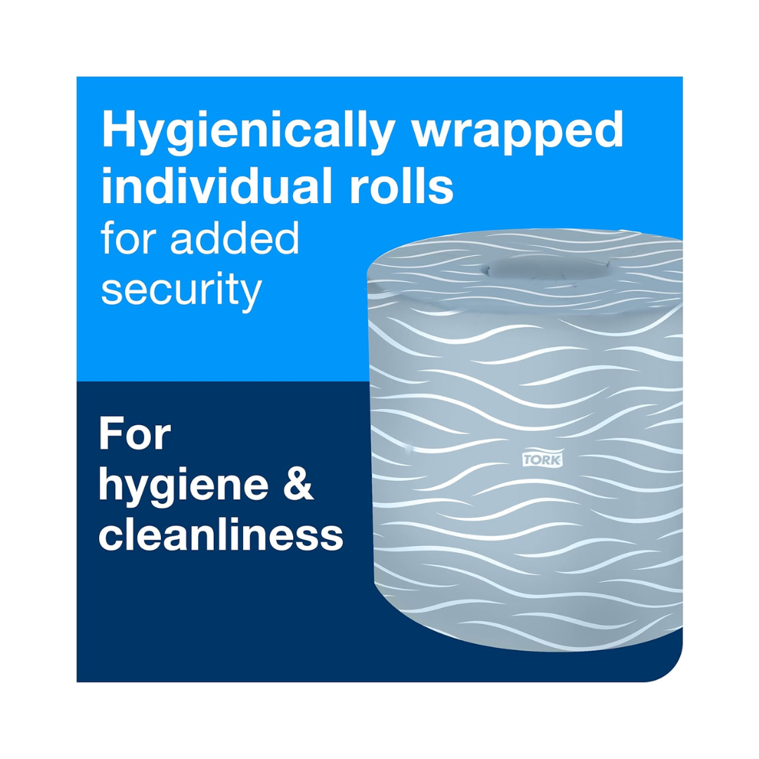 Tork® Advanced 2-Ply Bath Tissue Roll – 4" x 3.8", 500 Sheets