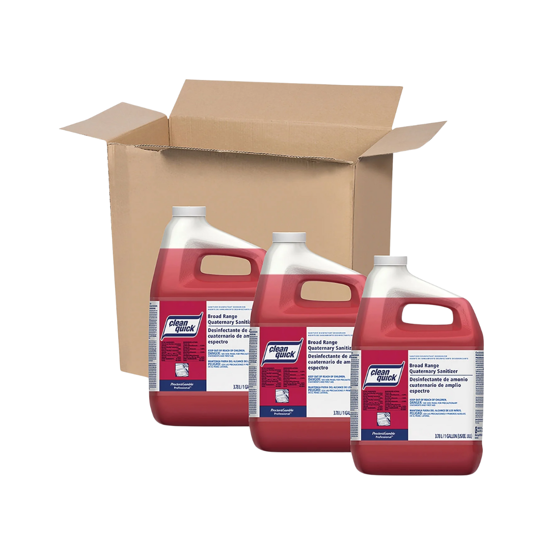 Clean Quick® Professional Broad Range Quaternary Sanitizer – 1 Gallon, Closed Loop