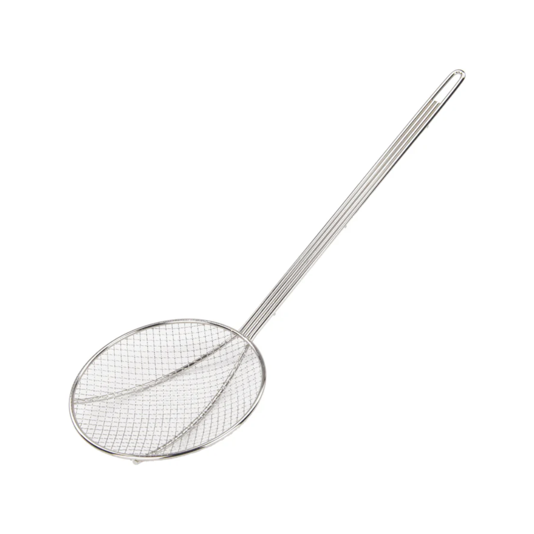 Winco® Nickel-Plated Wire Skimmers – 6", 7", 8", 12" Diameter