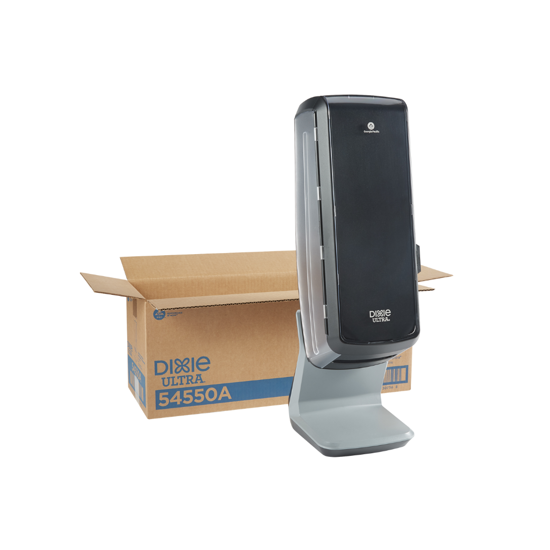 Dixie® Ultra™ Tower Interfold Napkin Dispenser – Black