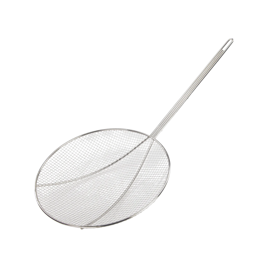 Winco® Nickel-Plated Wire Skimmers – 6", 7", 8", 12" Diameter