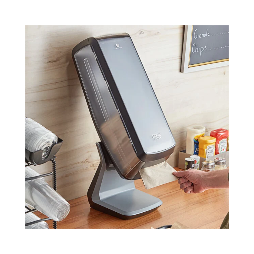 Dixie® Ultra™ Tower Interfold Napkin Dispenser – Black