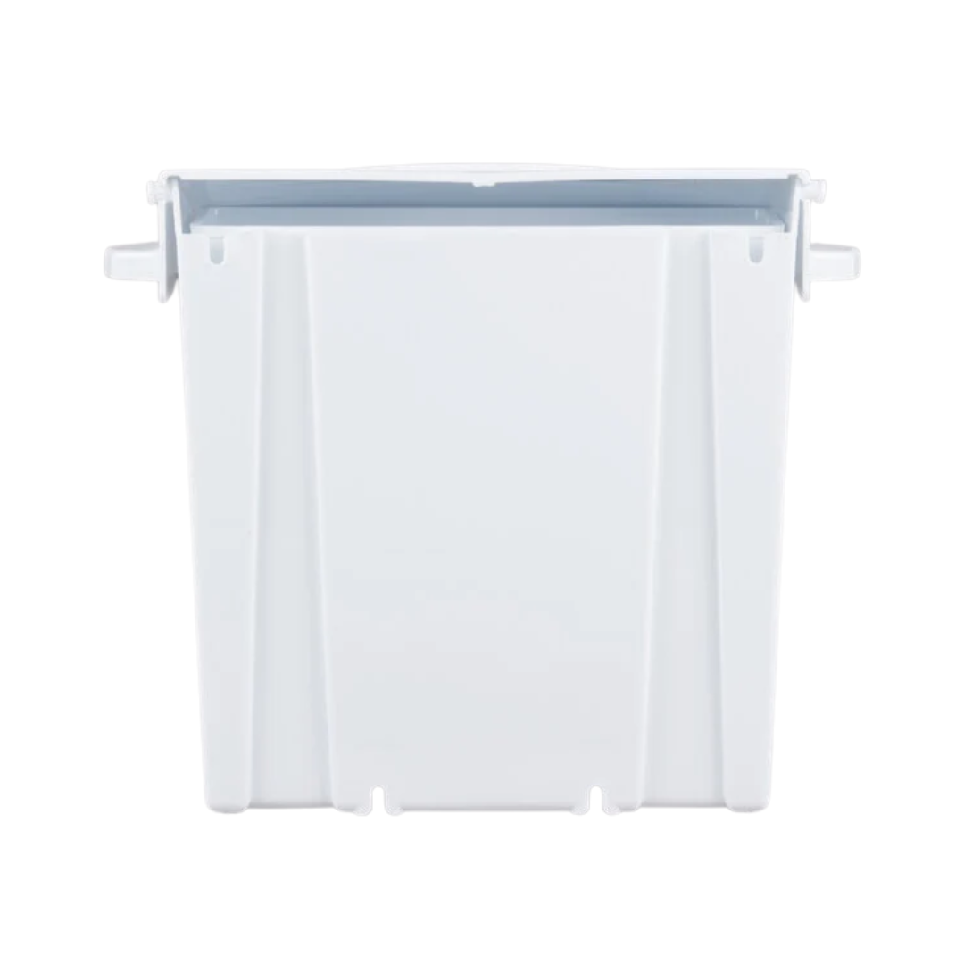 Rubbermaid® Sanitary Napkin Receptacle with Rigid Liner – Wall-Mounted, White