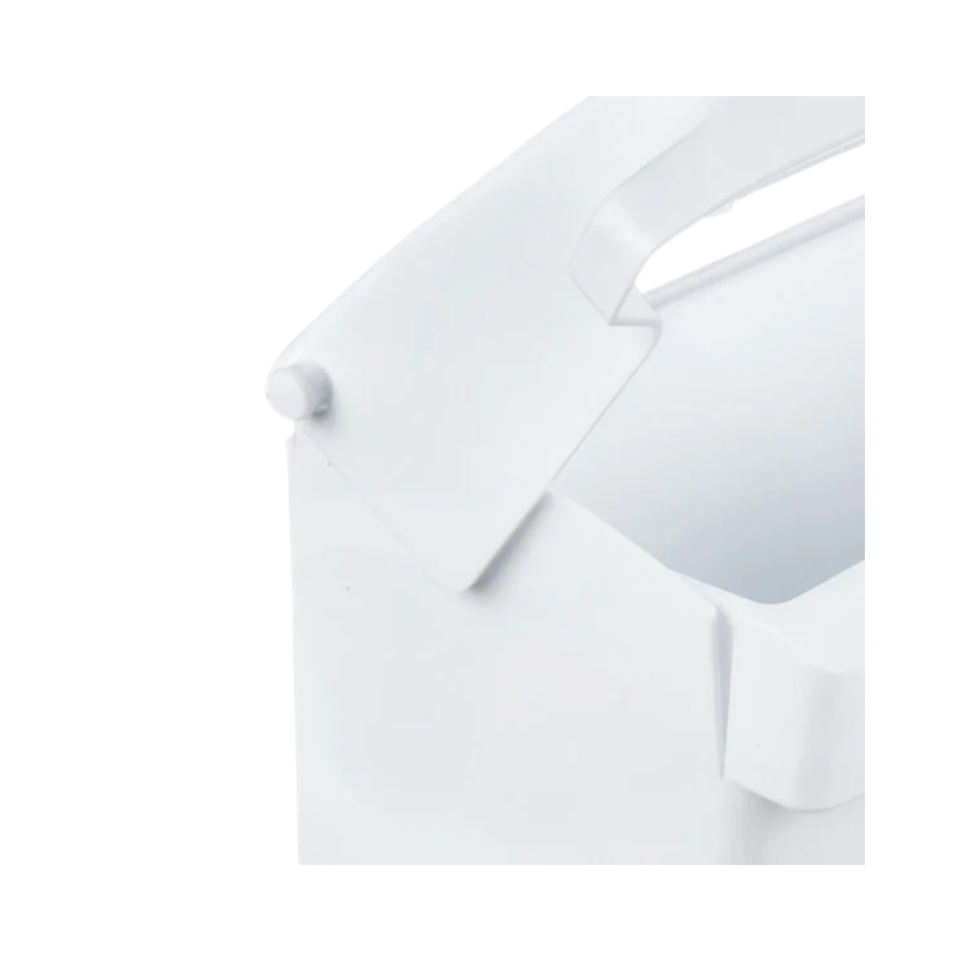 Rubbermaid® Sanitary Napkin Receptacle with Rigid Liner – Wall-Mounted, White