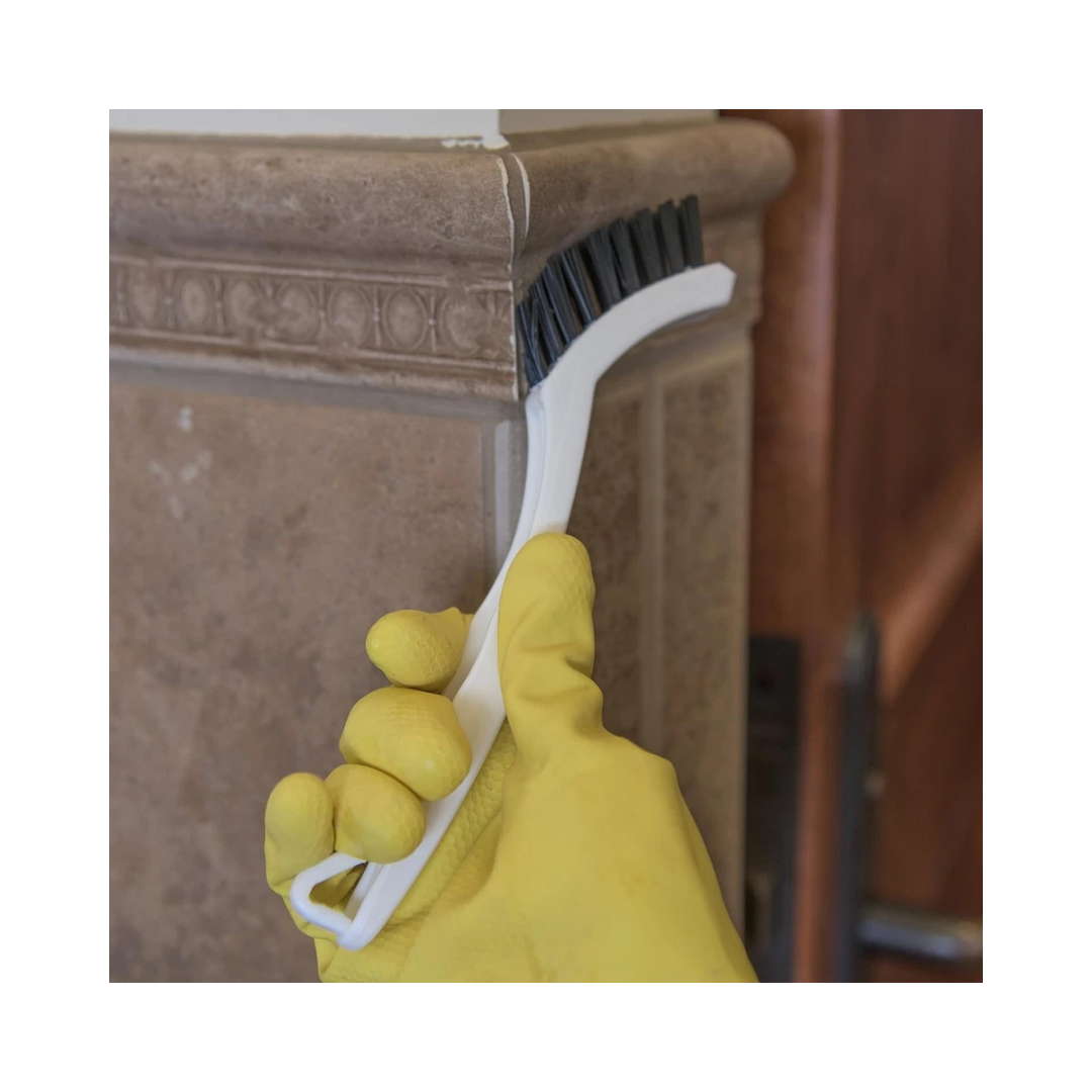 SPARTA® Flo-Pac Grout Brush – Nylon Bristles, 8", White