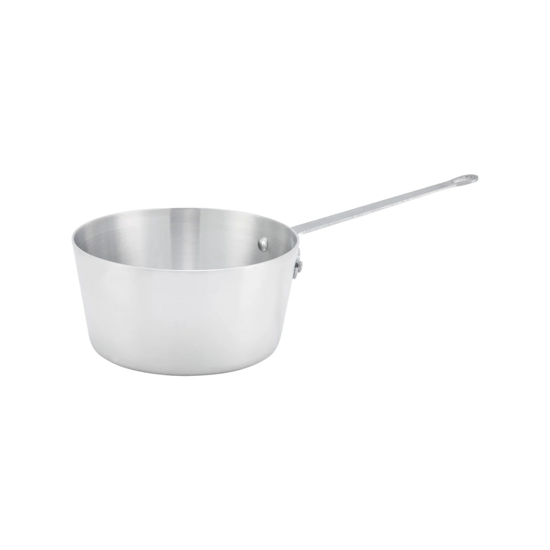 Winco® Tapered Aluminum Sauce Pans & Covers – 3003 Alloy, NSF Listed, 1 Qt. to 10 Qt.