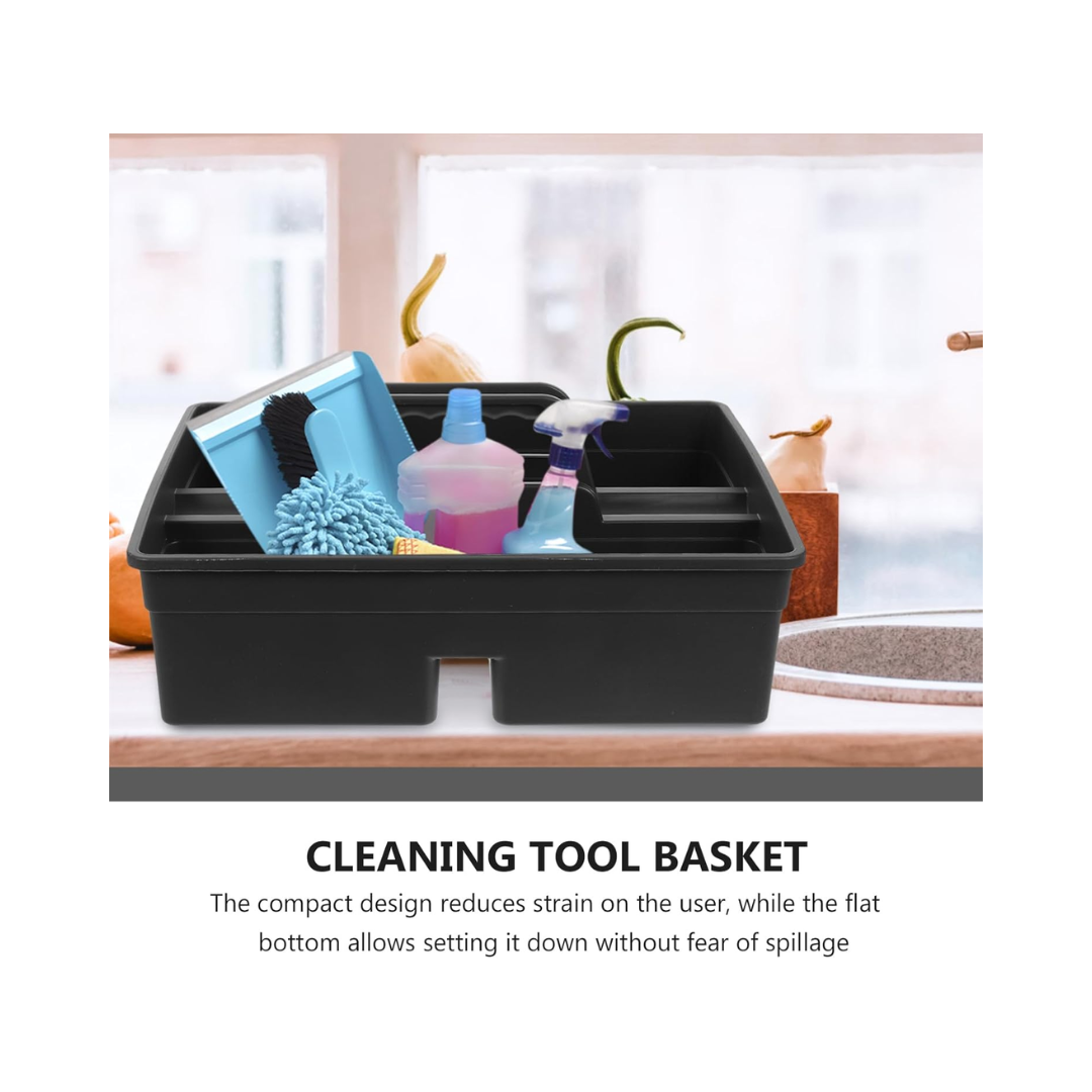Plastic Cleaning Caddy with Handle – Compact, Durable & Easy to Carry