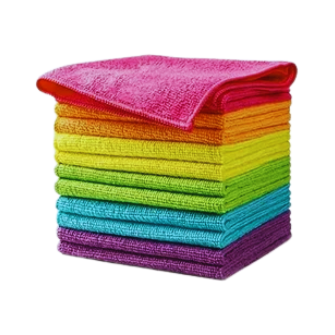 Orighty® Microfiber Cleaning Cloths – Ultra Absorbent & Lint-Free, Multi-Purpose Cleaning Rags