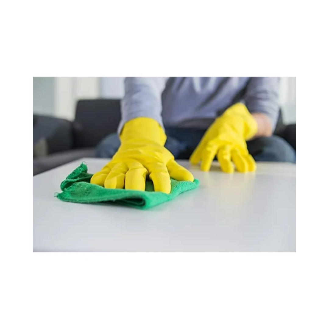 SteadMax® Reusable Latex Cleaning Gloves – Non-Slip Natural Rubber for Kitchen & Household Use