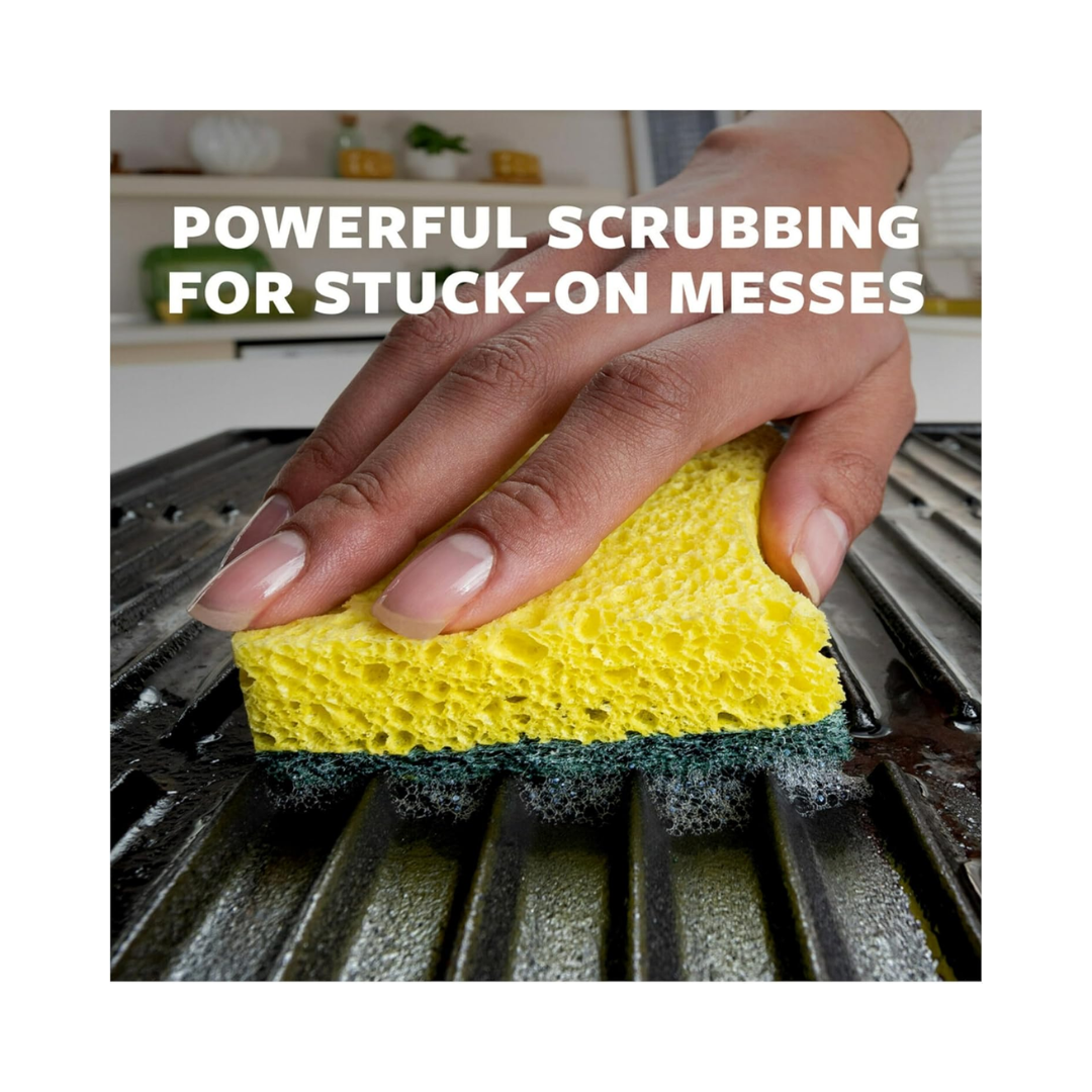 Scotch-Brite® Heavy Duty Cleaning Sponge – 3X Scrubbing Power
