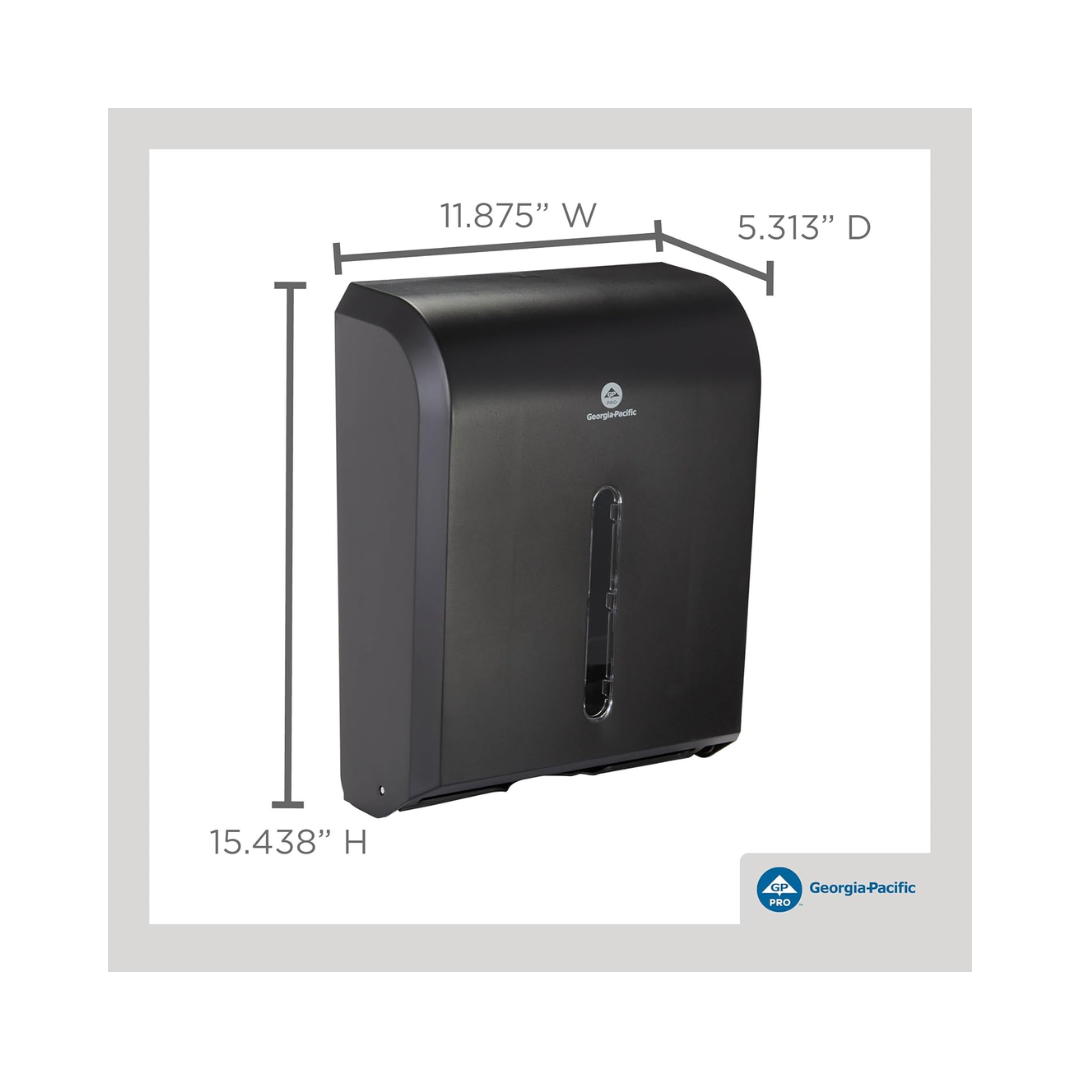 GP Pro™ Combi-Fold Paper Towel Dispenser – Black