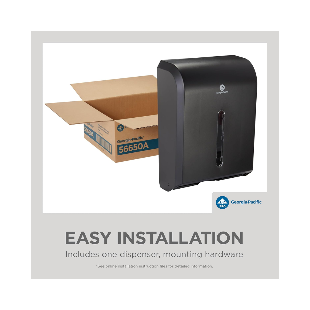 GP Pro™ Combi-Fold Paper Towel Dispenser – Black