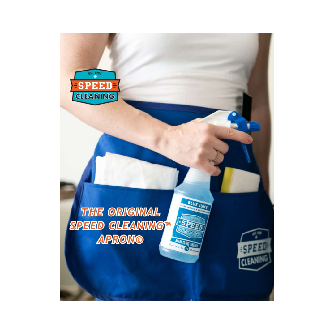 Speed Cleaning™ Blue Juice Concentrate – Glass & Surface Cleaner, 16 oz with Mixing Bottle