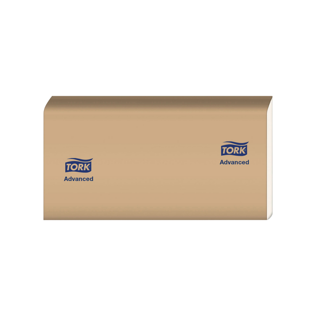 Tork® Advanced Multifold Hand Towels – 9" x 9.5", White, 1-Ply