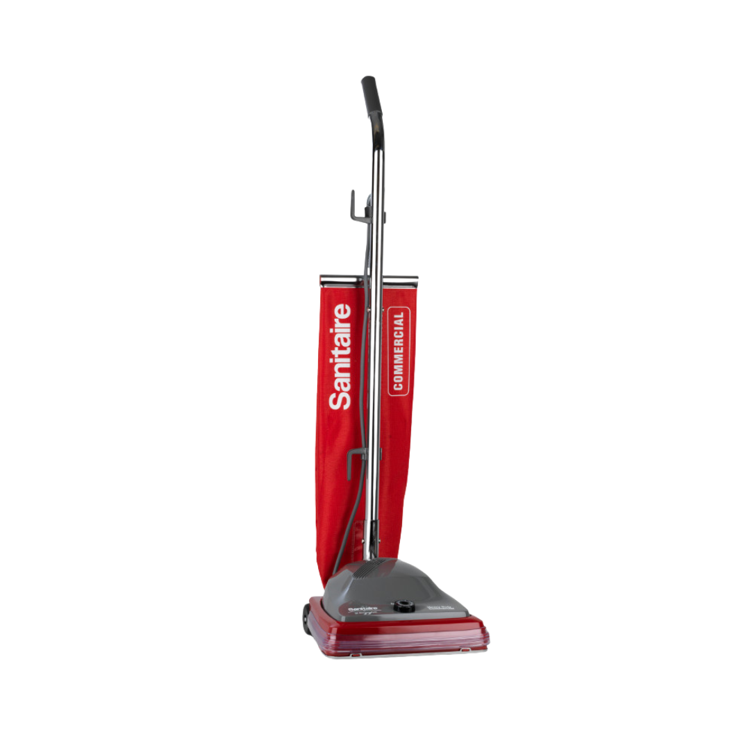 Sanitaire® SC684 Shake Out Bag Upright Vacuum – Commercial Grade, 12" Cleaning Path