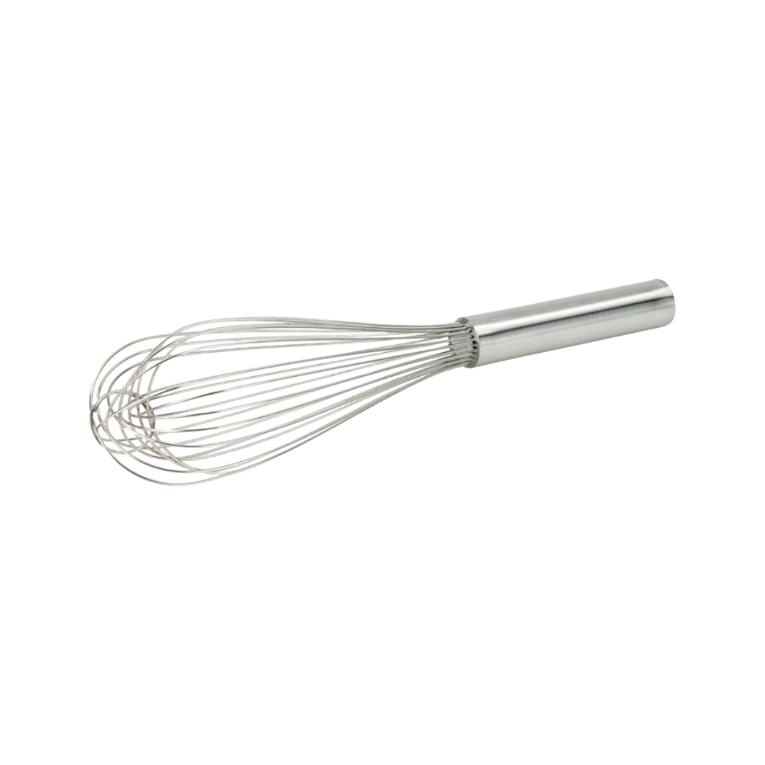 Winco® Stainless Steel Piano Whips – Light Mixing & Aeration, 10" to 16"
