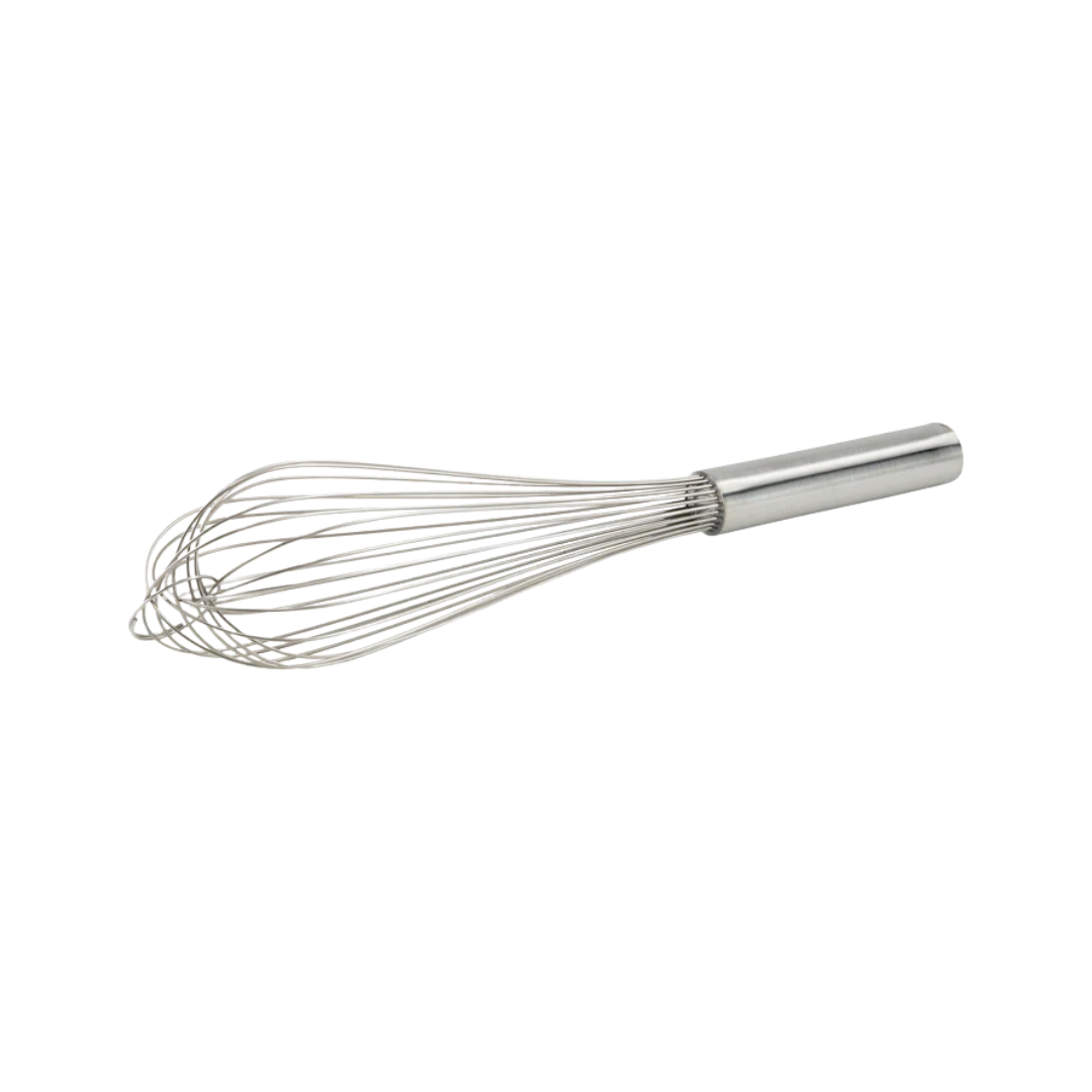 Winco® Stainless Steel Piano Whips – Light Mixing & Aeration, 10" to 16"