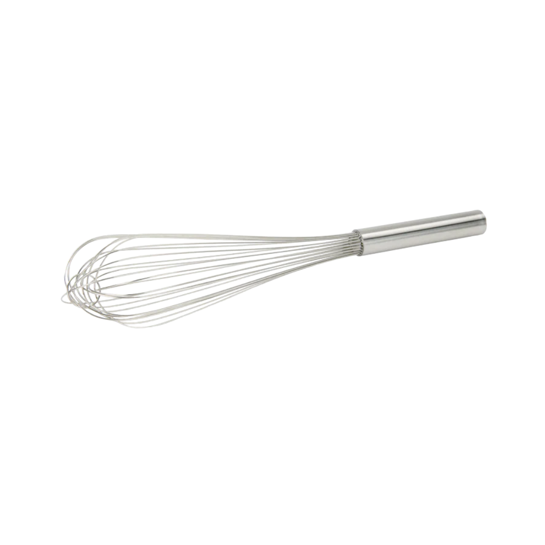Winco® Stainless Steel Piano Whips – Light Mixing & Aeration, 10" to 16"
