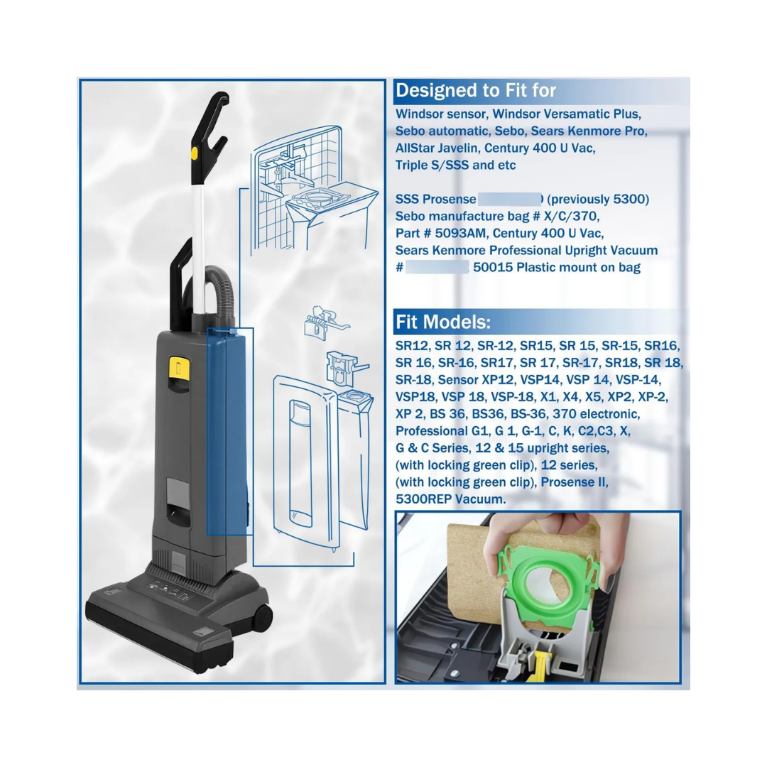 Windsor® VSP Dust Bags