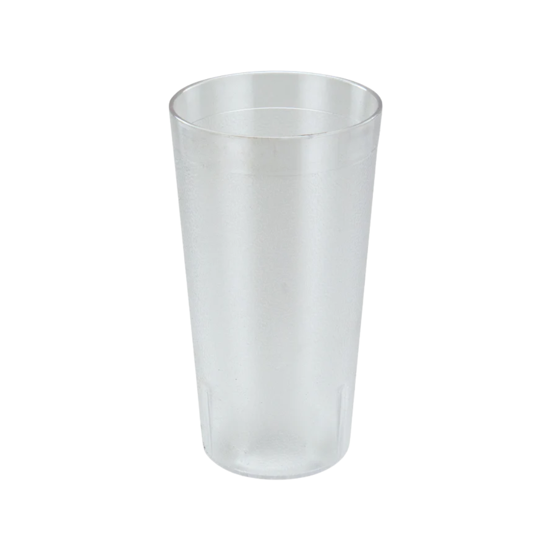 Winco® Pebbled Tumblers – Clear Plastic, 12 oz., 16 oz. & 20 oz.