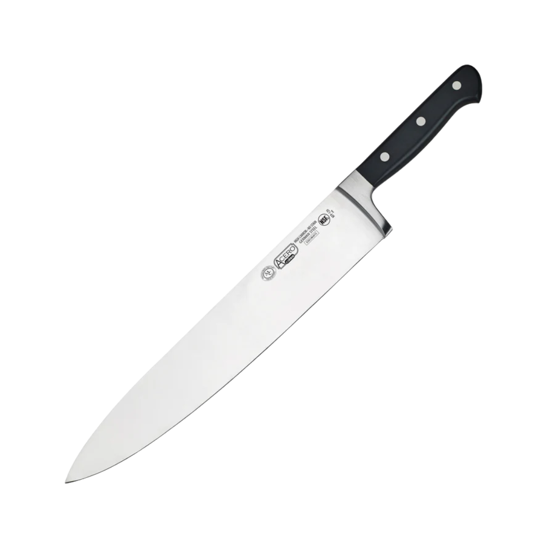 Winco® Acero Forged Chef's Knives – German Steel, 8", 10" & 12"
