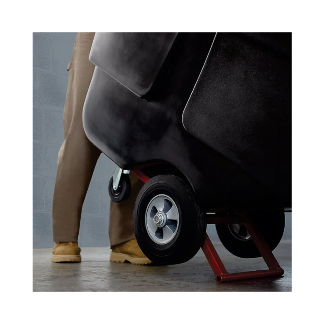 Rubbermaid® Rotomolded 1/2 Cubic Yd. Tilt Truck – Utility Duty, Black