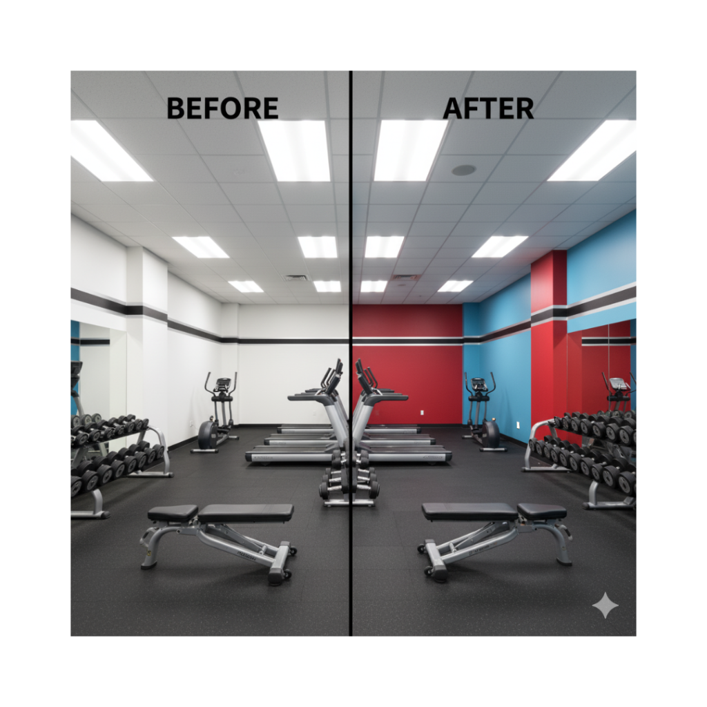 Professional Fitness Center Painting & Repair – Clean and Inviting Spaces